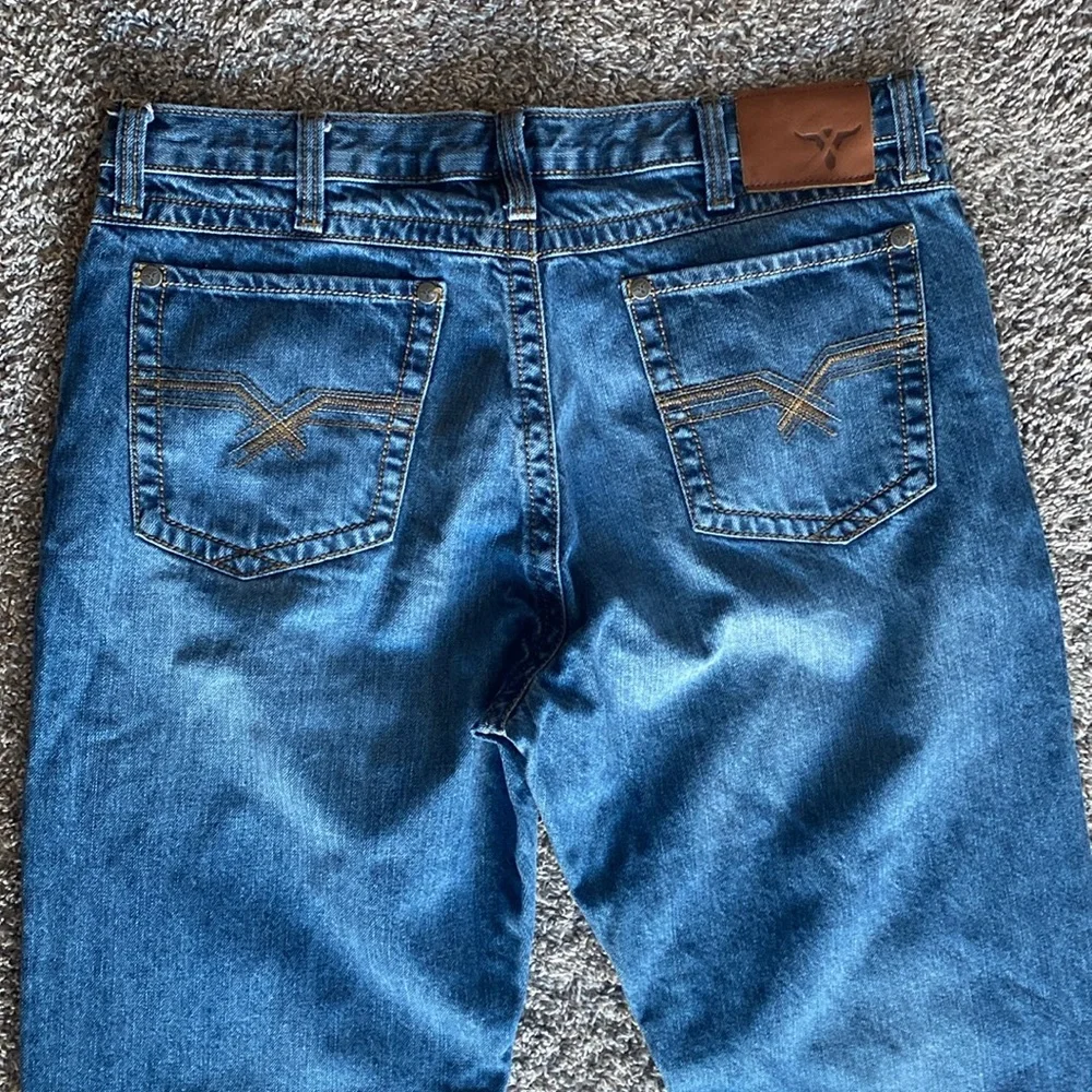 Wrangler 20X Style 33 Extra Relaxed Blue 100% Cotton Denim Jeans, Men’s 36x30